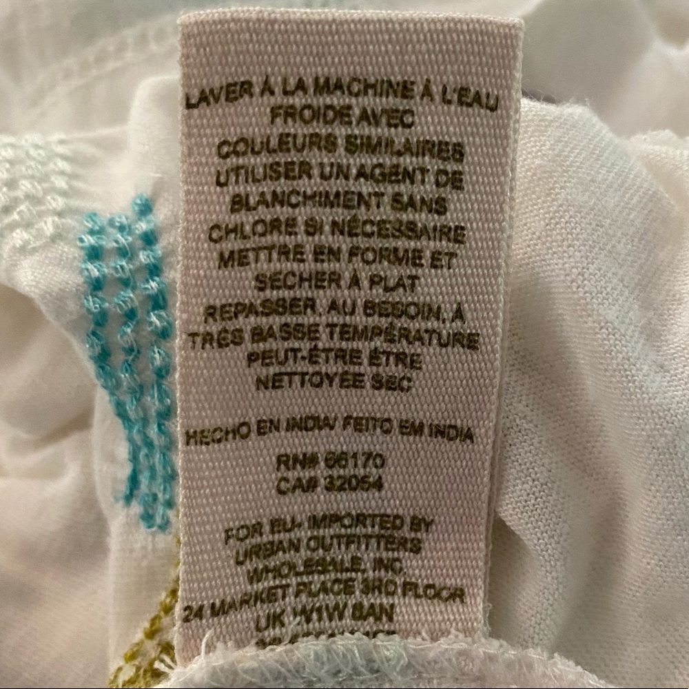 Free People Embroidered Top Size S - Picture 8 of 11